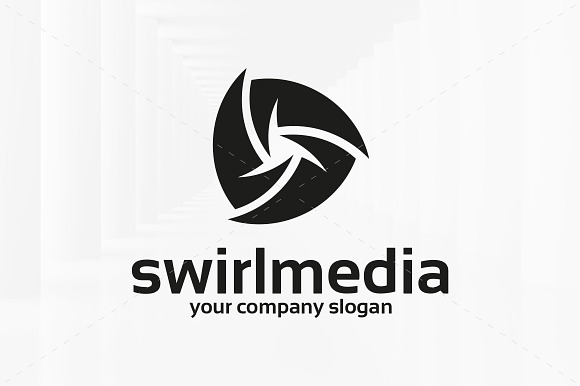 Swirl Media Logo Template in Logo Templates - product preview 1