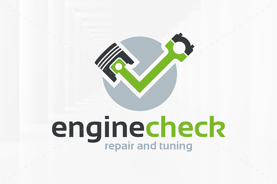 Engine Check Logo Template in Logo Templates - product preview 8