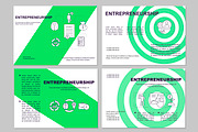 Entrepreneurship brochure template