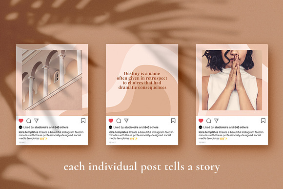 Henna Instagram puzzle | CANVA in Instagram Templates - product preview 6