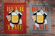 Beer Drawing Quotes Flyer