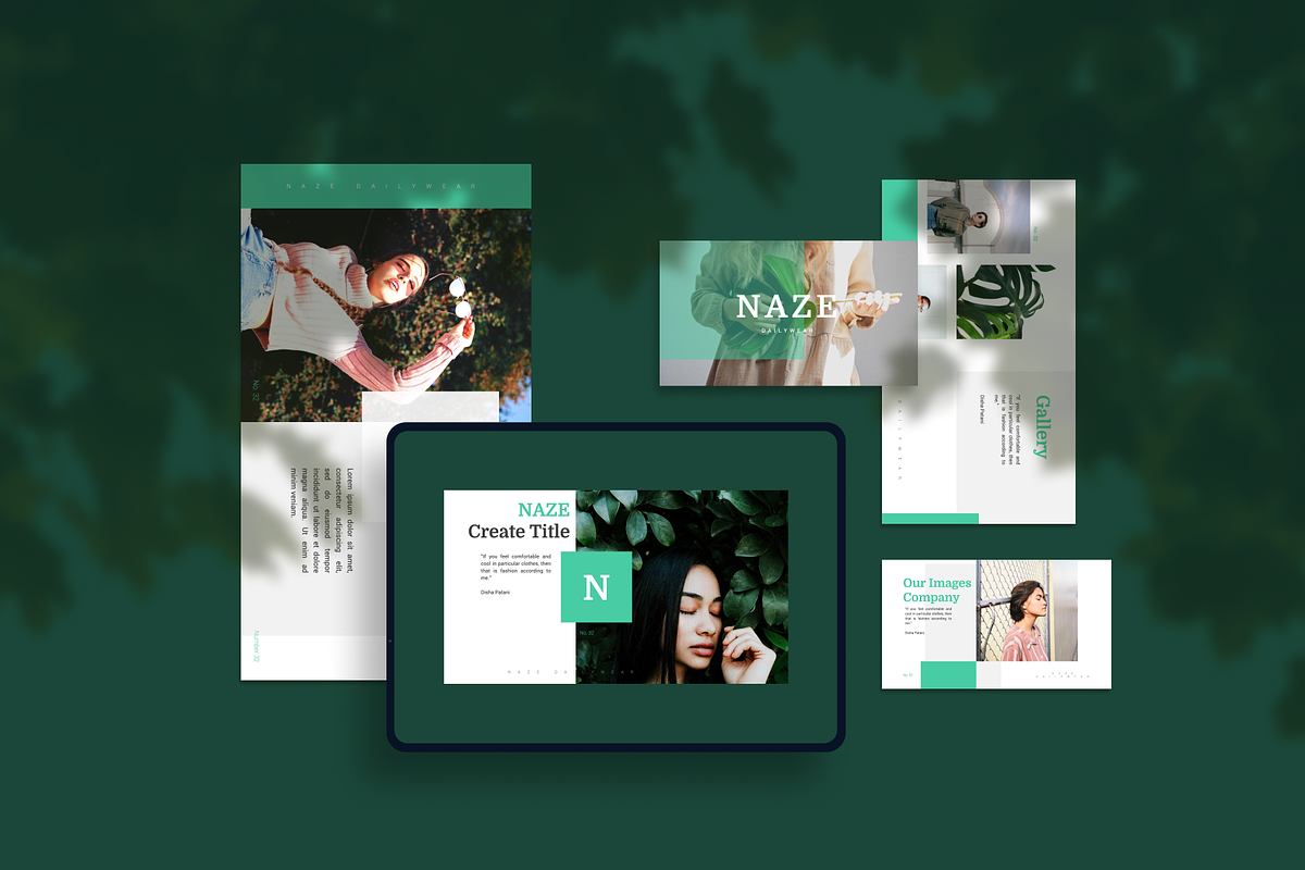 Naze Creative PowerPoint Template in PowerPoint Templates - product preview 8