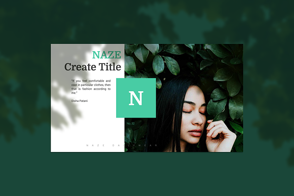 Naze Creative PowerPoint Template in PowerPoint Templates - product preview 3