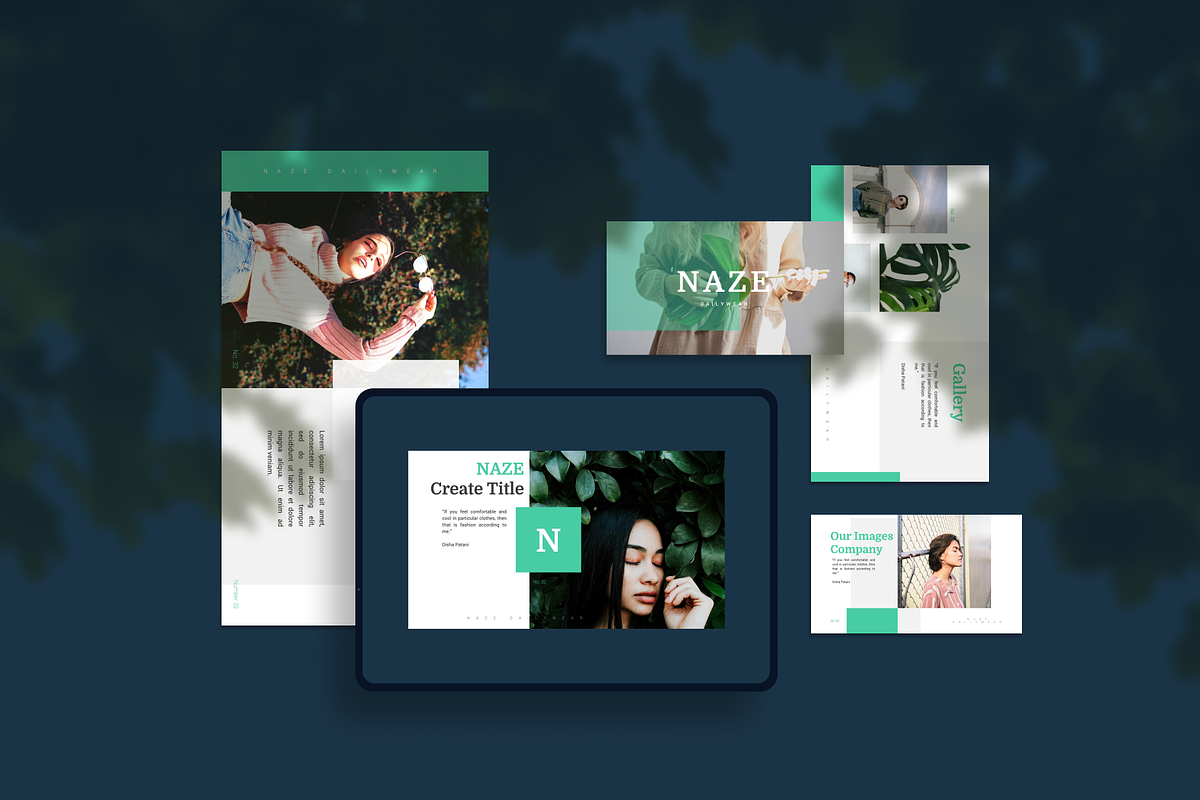 Naze Creative Google Slides Template in Google Slides Templates - product preview 8