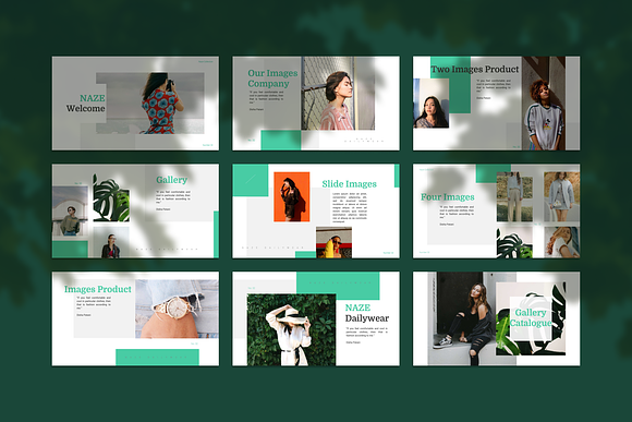 Naze Creative Google Slides Template in Google Slides Templates - product preview 1