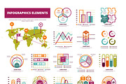 Set of infographics elements