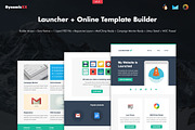 Launcher + Online Template Builder
