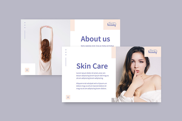 Skin Beauty Clinic Presentation in PowerPoint Templates - product preview 6