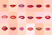 Beautiful Female Lips