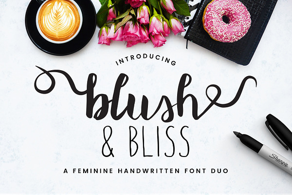 Blush & Bliss | A Font Duo