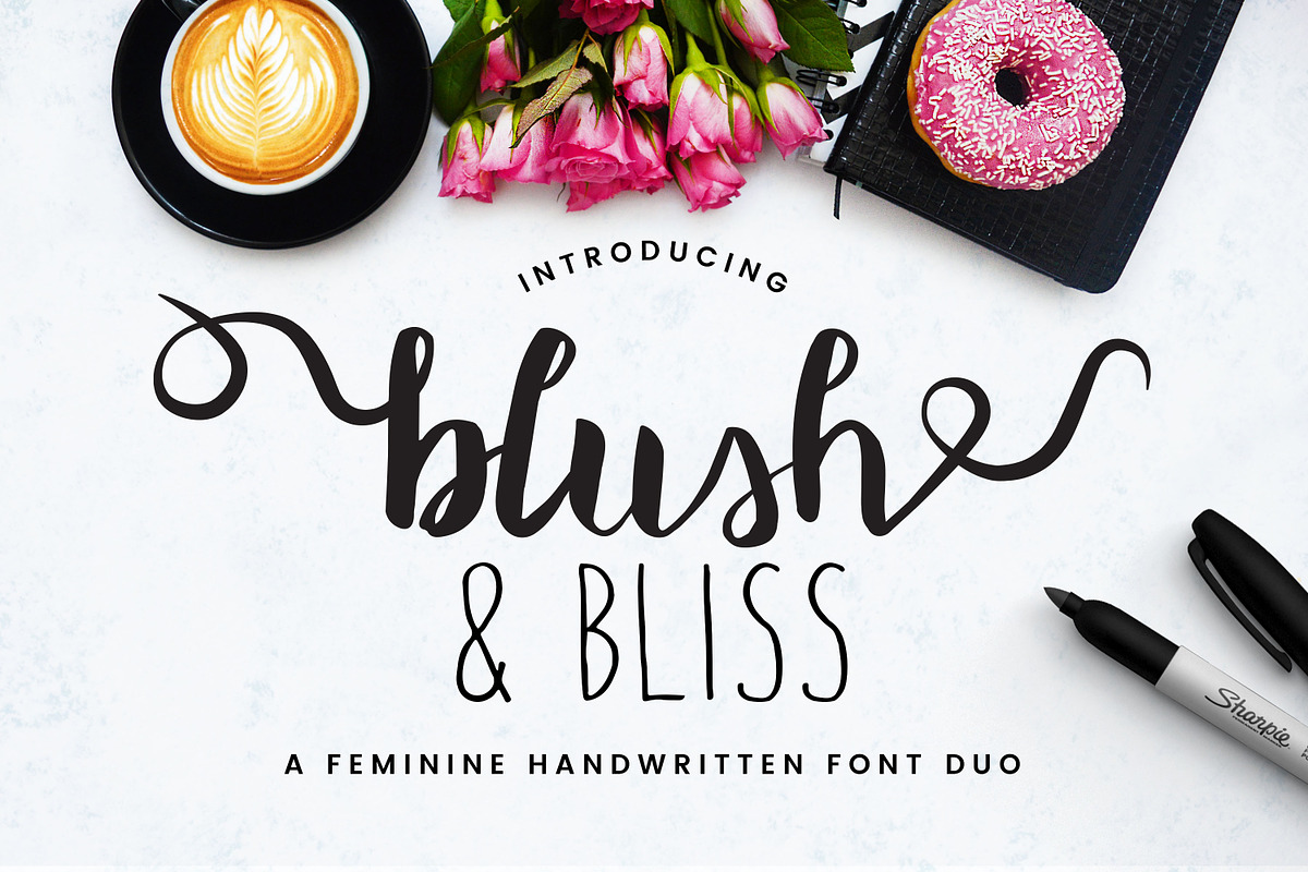 Blush & Bliss | A Font Duo in Script Fonts - product preview 8