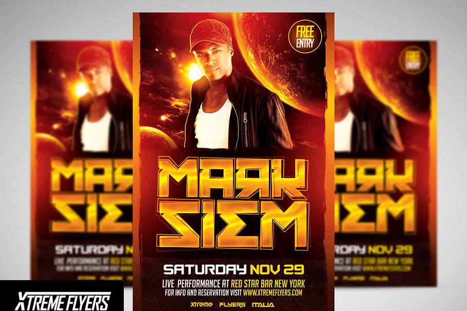 DJ Flyer in Flyer Templates - product preview 8