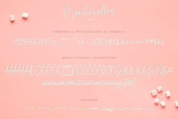 Marshmallow Handwritten Font in Handwriting Fonts - product preview 7