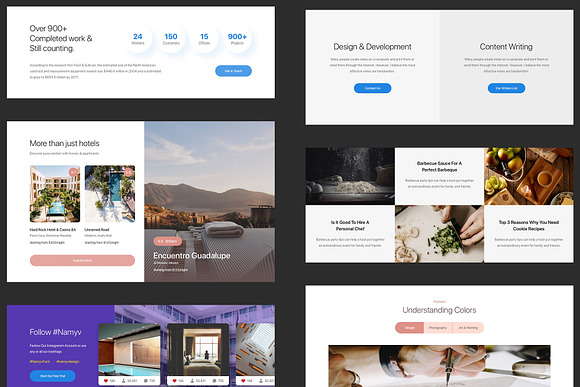 Namyv-Creative Multi-Purpose UI Kit in UI Kits and Libraries - product preview 5