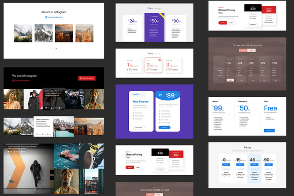 Namyv-Creative Multi-Purpose UI Kit in UI Kits and Libraries - product preview 6