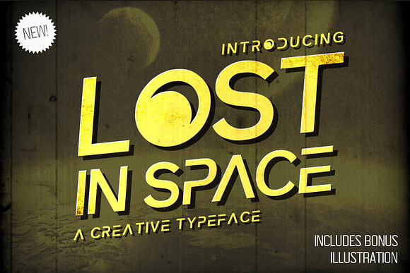 Lost in Space Typeface in Display Fonts - product preview 6