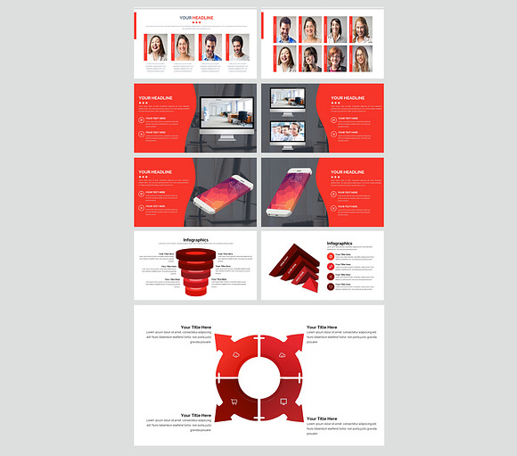 Business Star Powerpoint Template in PowerPoint Templates - product preview 3