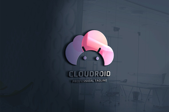 Cloud Android Logo in Logo Templates - product preview 1