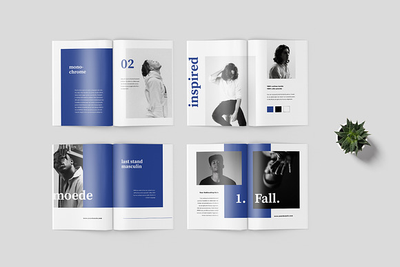 Moede Fashion Lookbook Catalogue in Brochure Templates - product preview 2
