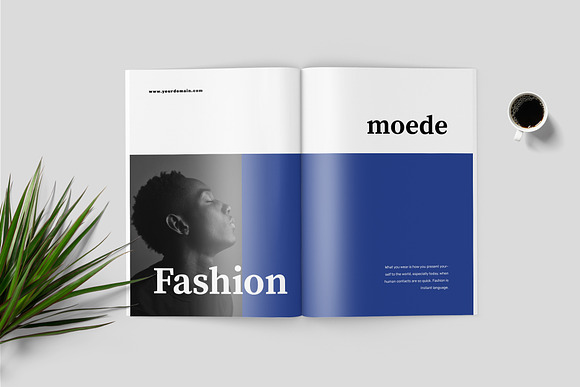 Moede Fashion Lookbook Catalogue in Brochure Templates - product preview 3