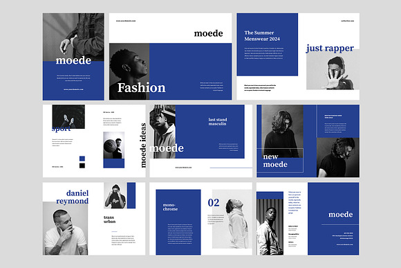 Moede Fashion Lookbook Catalogue in Brochure Templates - product preview 4