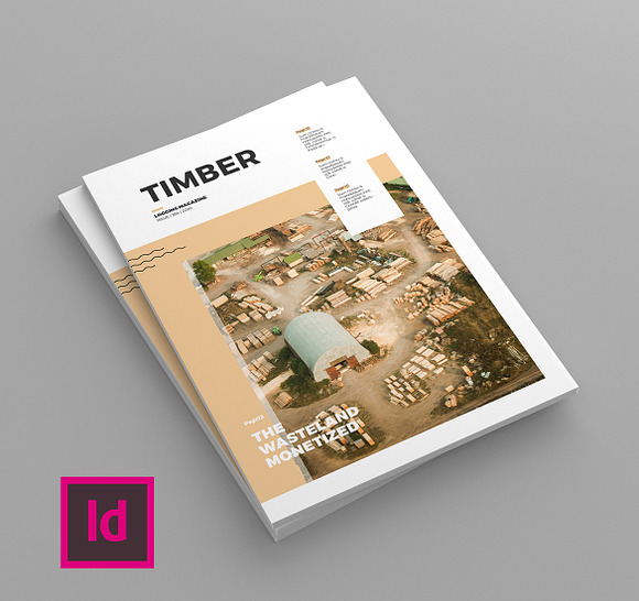 Timber - Magazine Template in Magazine Templates - product preview 1