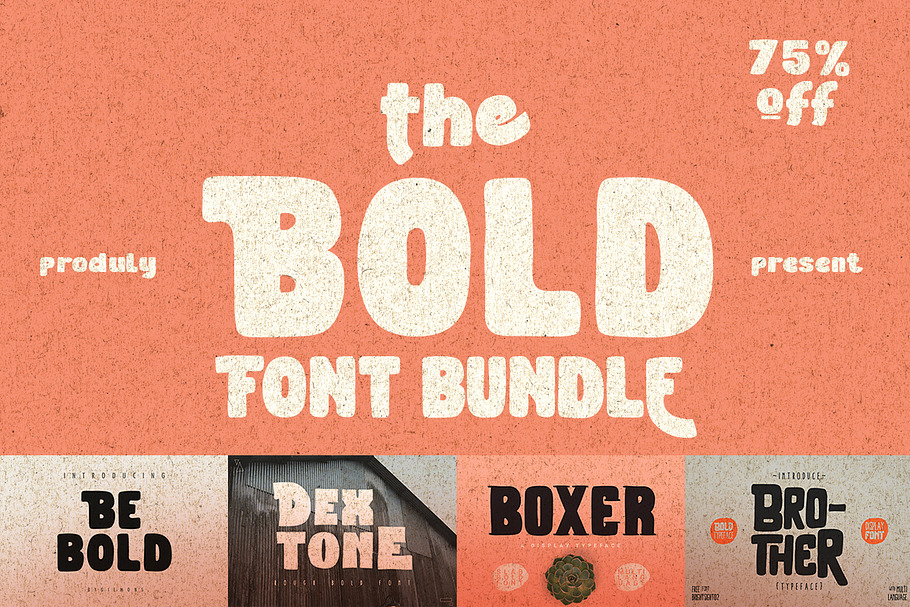 The Bold Font Bundle in Display Fonts - product preview 8
