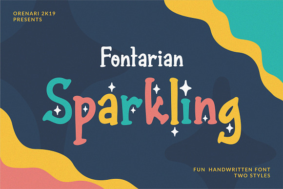 Fontarian Sparkling in Display Fonts - product preview 11