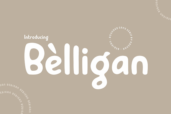 Belligan in Sans-Serif Fonts - product preview 16