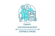 Esports commercial partner icon