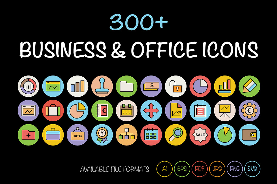 300+ Business and Office Icons