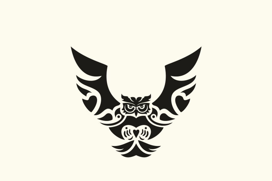 Owl Fly Logo in Logo Templates - product preview 8