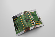 Food Menu Tri-fold Brochure