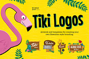 Tiki Illustrations and Logo Designs