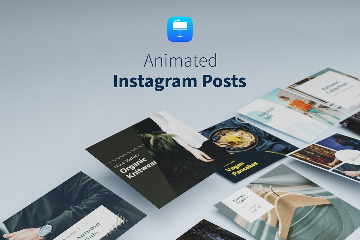 Keynote ○ Animated Posts in Instagram Templates - product preview 8