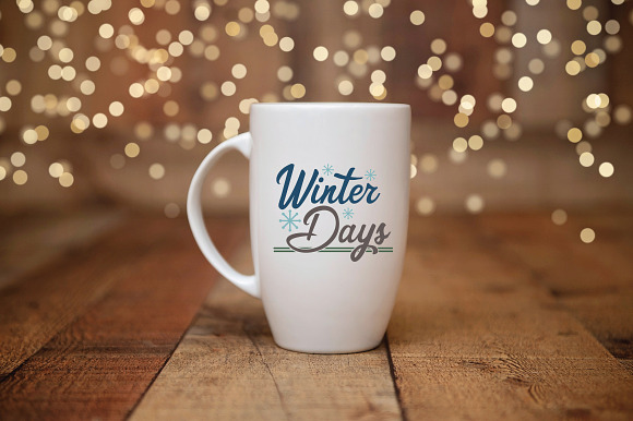 Winter SVG Cut File Bundle in Illustrations - product preview 4
