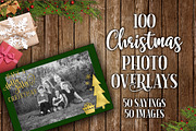 Christmas Overlay Bundle - 100 SVG