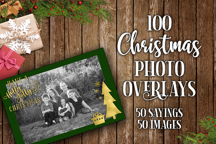Christmas Overlay Bundle - 100 SVG