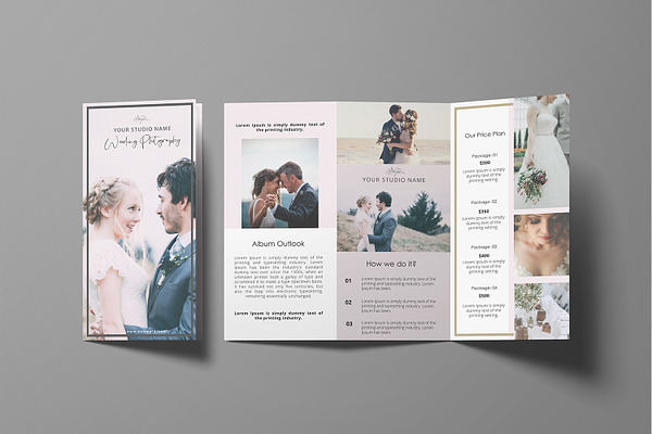 Wedding Tri-fold Brochure