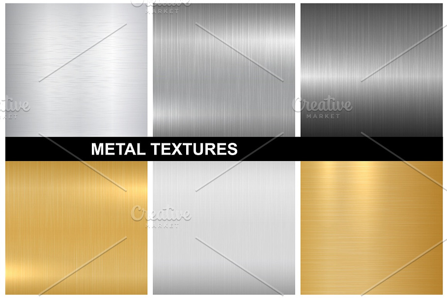 Metal textures in Textures - product preview 8