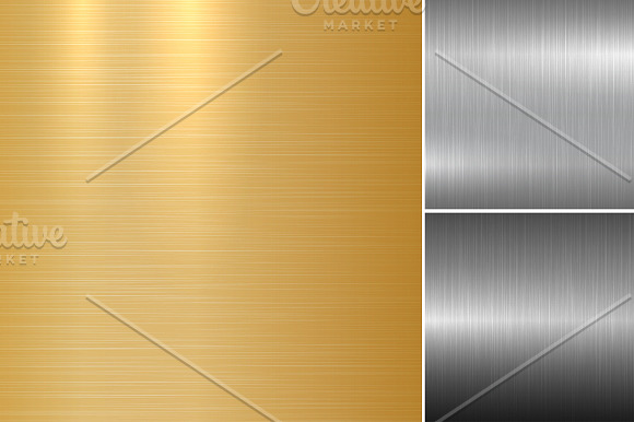 Metal textures in Textures - product preview 2