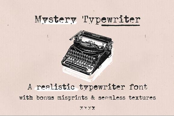 70% OFF! Typewriter Font Bundle in Serif Fonts - product preview 4