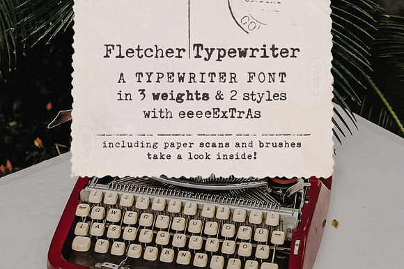 70% OFF! Typewriter Font Bundle in Serif Fonts - product preview 9