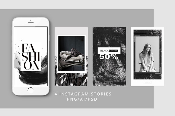 BLACK & WHITE BACKGROUNDS/ instagram in Textures - product preview 4