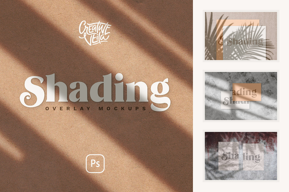 Shadow Overlay & Stationery Mockups in Scene Creator Mockups - product preview 8