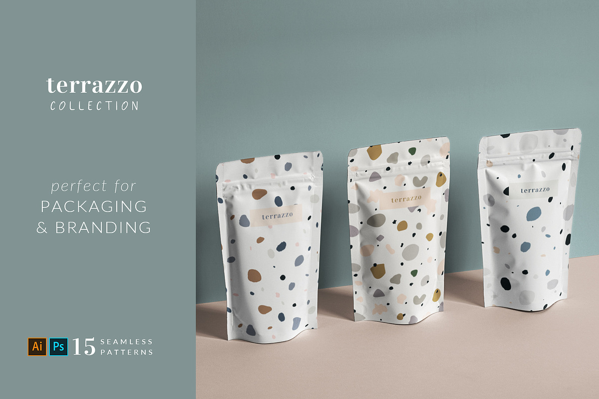 Terrazzo Seamless Patterns Vol2 in Patterns - product preview 3
