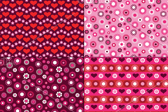 Cat Valentine & Seamless Patterns in Patterns - product preview 5