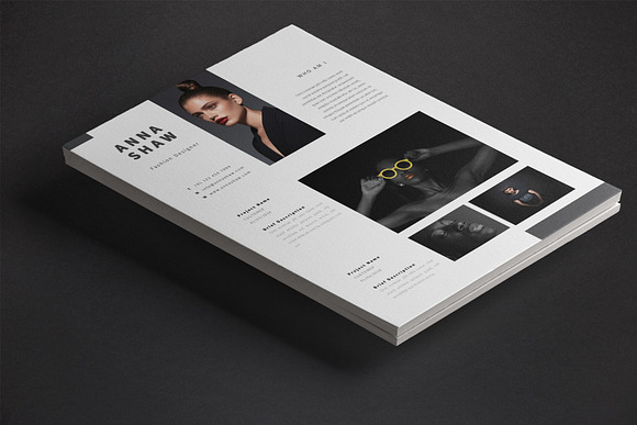 Lyra Resume Template in Letter Templates - product preview 7