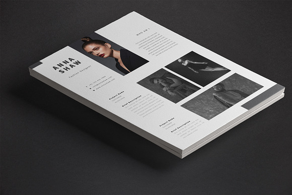 Lyra Resume Template in Letter Templates - product preview 9