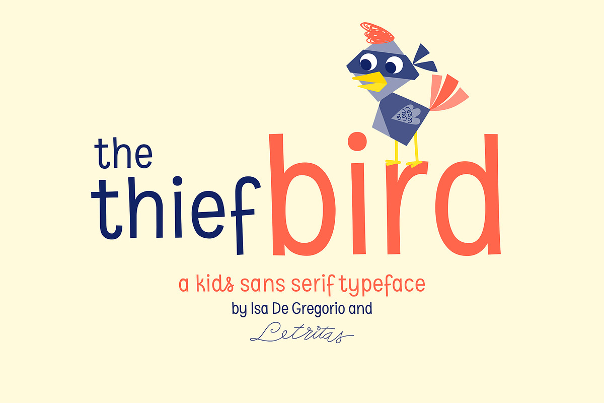 The Thief Bird Font in Display Fonts - product preview 8